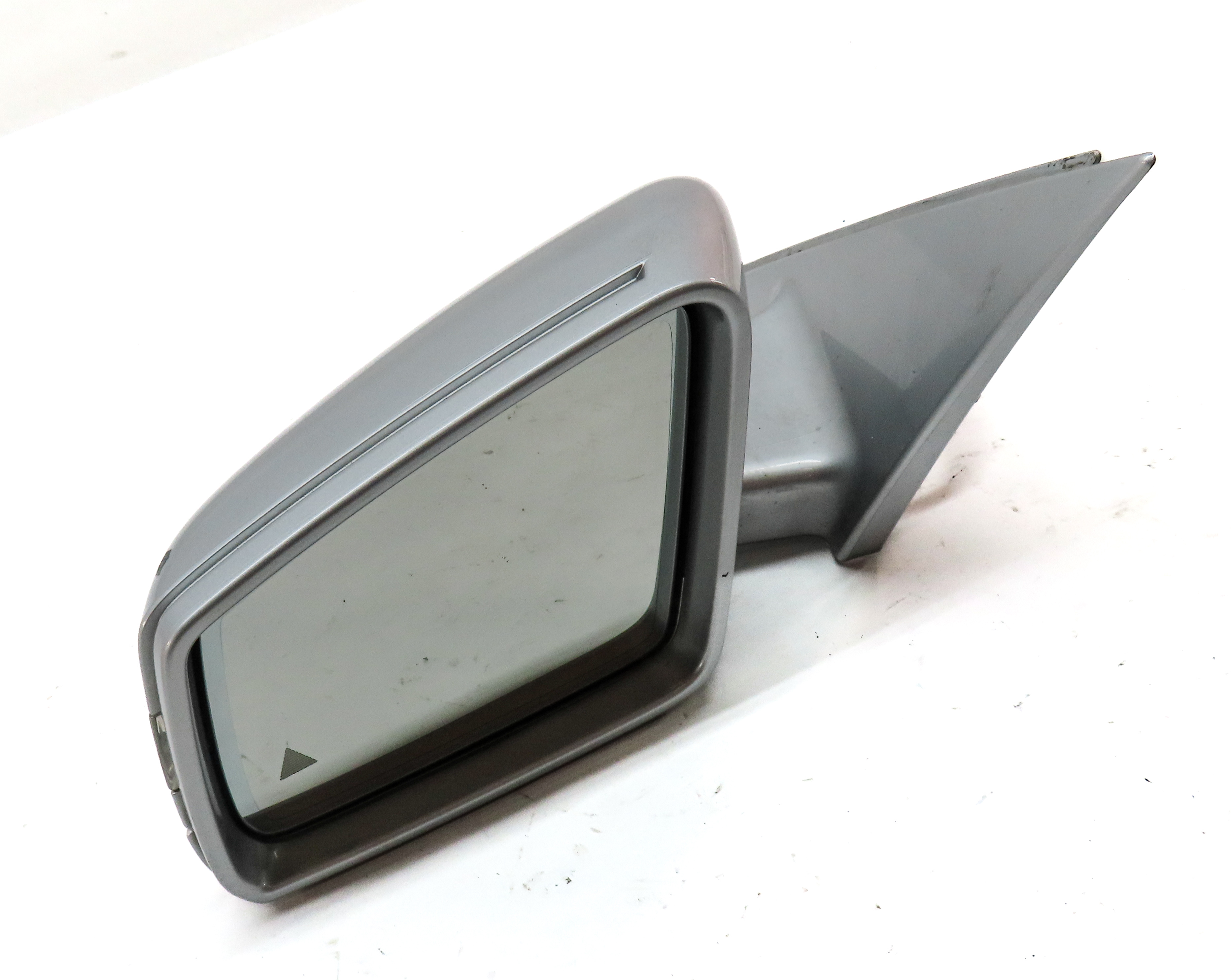 10-13 MERCEDES S350 S400 S450 S550 S600 (W221) LEFT BLIND SPOT MIRROR (Silver) — exact item pictured